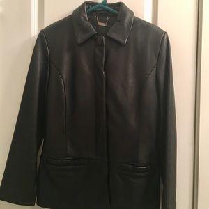 Danier leather jacket size s/m Black